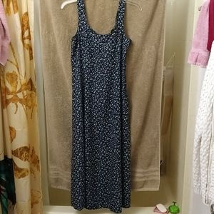Women's sleeveless long dress, Sostanza, size L